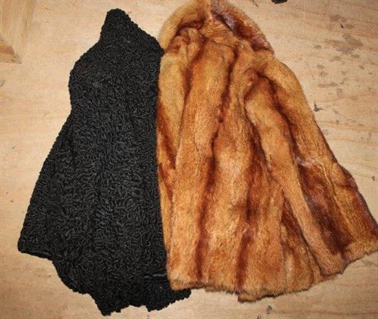Fur jacket & another jacket(-)